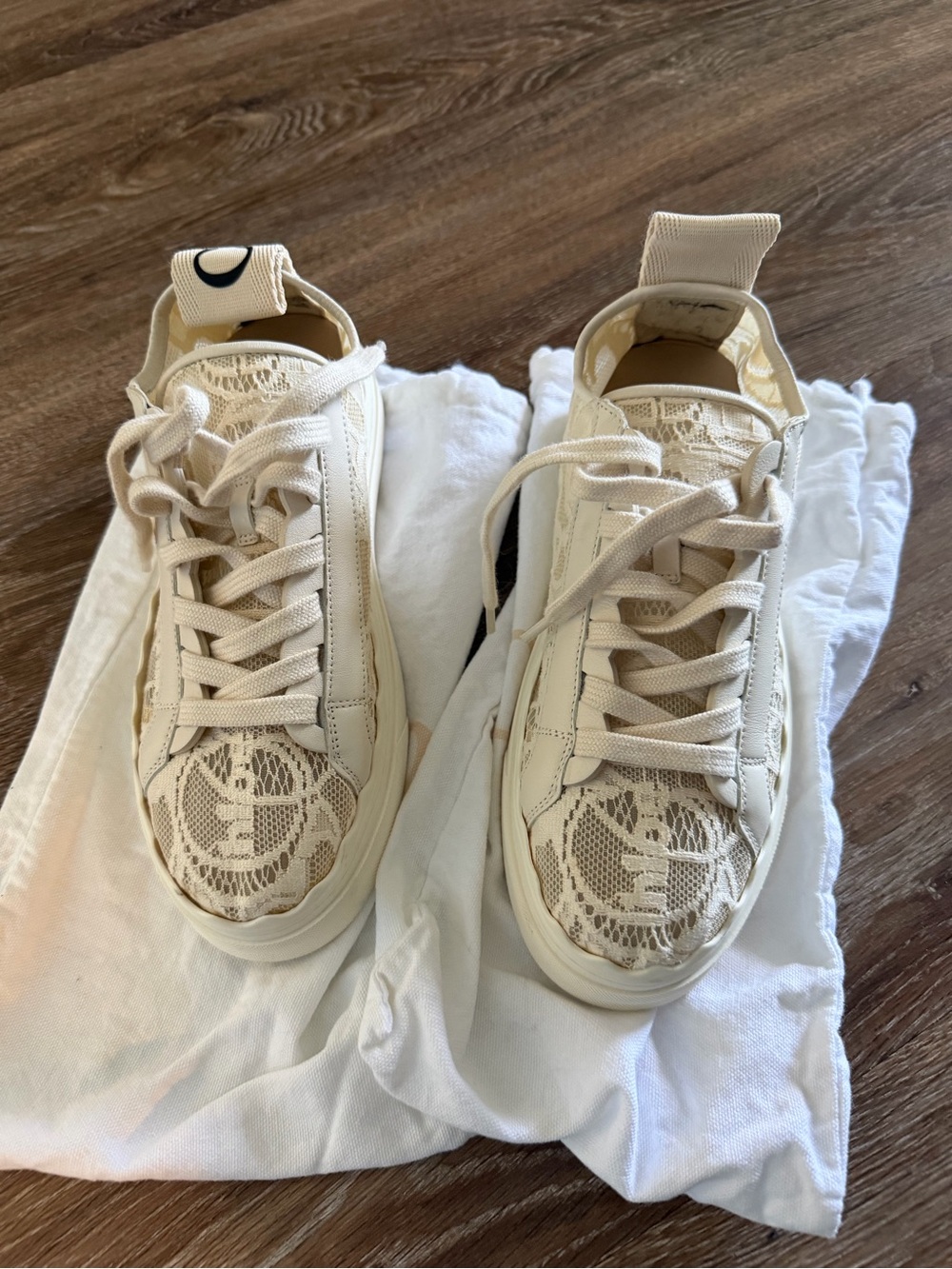 Chloe lace shoes